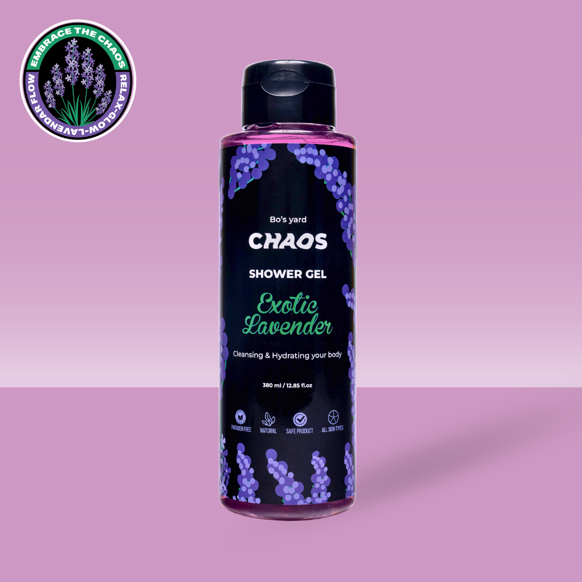 Lavender shower gel